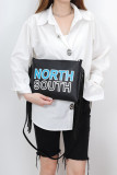North South Printed PU Crossbody Bag MOQ 3pcs