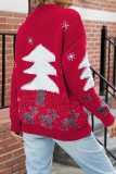 Xmas Tree Knit Pullover Sweaters