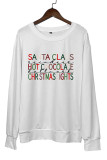 Santa Claus Hot Chocolate,Christmas Light Classic Crew Sweatshirt Unishe Wholesale