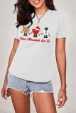 Una Navidad Sin Ti Christmas,Bad Bunny Christmas Graphic Printed Short Sleeve T Shirt Unishe Wholesale