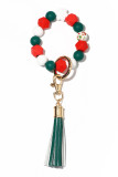 Christmas Colorful Silicone Beads Bracelet MOQ 3PCS
