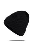 Plain Knit Beanie Hat MOQ 3pcs