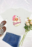 Retro Santa Believe,ChristmasGraphic Printed Short Sleeve T Shirt Unishe Wholesale