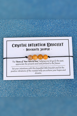 Adjustable Strap Crystal Beads Bracelets MOQ 5pcs 