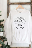Our First Christmas as Mr. And Mrs Sweatshirt Unishe Wholesale