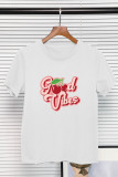 Good Vibes Christmas Cherry Shirt Unishe Wholesale