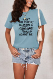 I Can't Go To Hell Restraining Order Shirt Unishe Wholesale