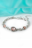 Crystal and Stones Bracelet MOQ 5pcs