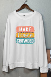 Make Heaven Crowded Brush Block Sweatshirt Unishe Wholesale