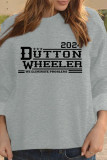 Dutton wheeler 2024 Classic Crew Sweatshirt Unishe Wholesale