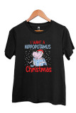 I Want A Hippopotamus For Christmas Graphic Printed Short Sleeve T Shirt Unishe Wholesale