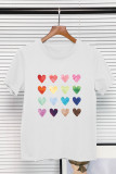 Watercolor Heart Tee, Heart Graphic Shirt Unishe Wholesale