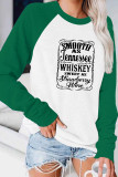 Smooth As Tennessee Whiskey Sweet As Strawberry Wine Long Sleeve Top Women UNISHE Wholesale