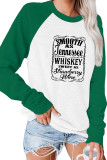 Smooth As Tennessee Whiskey Sweet As Strawberry Wine Long Sleeve Top Women UNISHE Wholesale