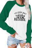 You Know What Rhymes With Camping Alcohol Long Sleeve Top Women UNISHE Wholesale