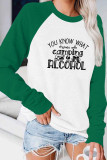 You Know What Rhymes With Camping Alcohol Long Sleeve Top Women UNISHE Wholesale