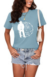 Every Woman Needs a Little Rip in their Jeans Graphic Printed Short Sleeve T Shirt Unishe Wholesale