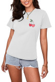 Cherry Hearts Shirt Unishe Wholesale
