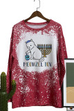 Mazel Tov Holiday Hanukkah Long Sleeve Top Women UNISHE Wholesale