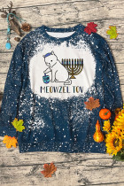 Mazel Tov Holiday Hanukkah Long Sleeve Top Women UNISHE Wholesale