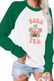 Bubble Tea Lover  Long Sleeve Top Women UNISHE Wholesale