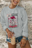 Skeleton Coffee is My Valentine Classic Crew Sweatshirt Unishe Wholesale