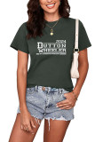 Dutton Wheeler 2024 Graphic Printed Short Sleeve T Shirt Unishe Wholesale