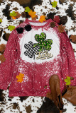 St. Patrick's Day Lucky Long Sleeves Top Women Unishe Wholesale