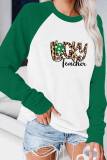 St. Patrick's Day Lucky Teacher Long Sleeve Top Women UNISHE Wholesale