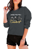 Here For The Cowboys Classic Crew Sweatshirt Unishe Wholesale