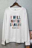 I will not be shaken Psalm 16:8 Classic Crew Sweatshirt Unishe Wholesale