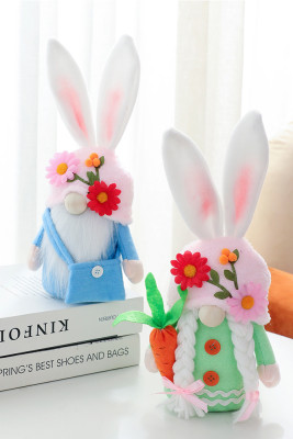 Rabbit With Carrot Easter Dwarf MOQ 3pcs