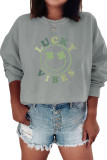 Lucky Vibes-ST Patricks Day Sweatshirt Unishe Wholesale