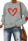 Valentines Day Heart Classic Crew Sweatshirt Unishe Wholesale