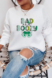 Bad and Boozy -  St Patricks Day Sweatshirt Unishe Wholesale