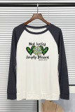 Not Lucky Just Blessed St Patrick’s Day Long Sleeve Top UNISHE Wholesale