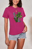 Love Patrick Day Leaf Clover Graphic Printed Short Sleeve T Shirt Unishe Wholesale