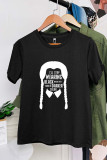 Wednesday,I'll stop wearing black when they make a darker color Graphic Printed Short Sleeve T Shirt Unishe Wholesale