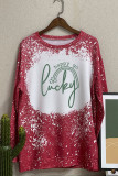 st patricks day- happy go lucky Long Sleeves Top Unishe Wholesale