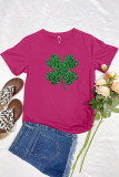 Saint Patrick's Day Printed Short Sleeve T Shirt Unishe Wholesale