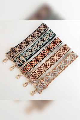 Aztec Knit Bag Strap MOQ 3pcs