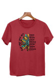 Positive Words,Sunflower Faith Printed Short Sleeve T Shirt Unishe Wholesale