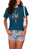 Jesus Cross Printed Short Sleeve T Shirt Unishe Wholesale