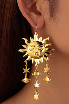 Sun and Star Earrings MOQ 5pcs