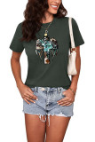 Jesus Cross Printed Short Sleeve T Shirt Unishe Wholesale