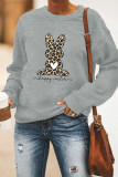 Happy Easter Leopard Bunny Sweatshirt Unishe Wholesale