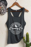 Cottontail Candy Company-Happy Easter Sleeveless Tank Top Unishe Wholesale