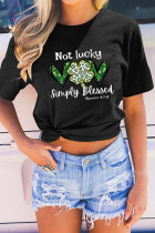 Not Lucky Just Blessed St Patrick’s Day Short Sleeve T Shirt Unishe Wholesale