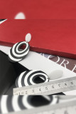 Color Block Big Circle Earrings MOQ 5pcs