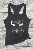 Raising hell with the hippies and the cowboys Tank Top Unishe Wholesale